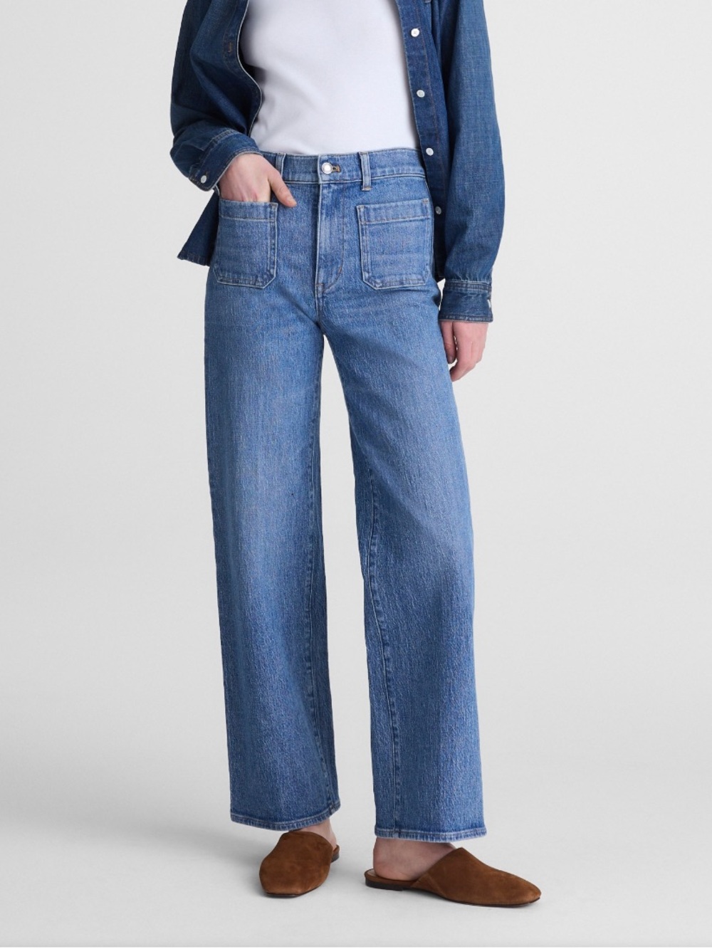 Madewell Perfect Vintage Wide Leg Jean